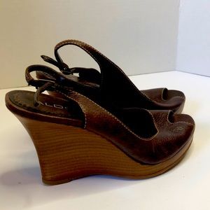 Aldo wedge sandals